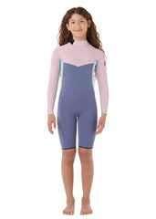 Rip Curl Girls Dawn Patrol 2mm BZ LS Spring Suit Wetsuit