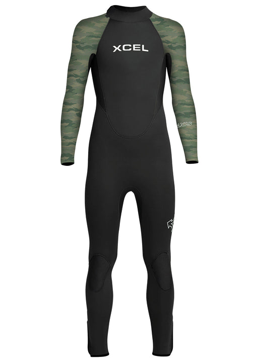 Xcel Boys Axis 3/2mm Back Zip Steamer Wetsuit