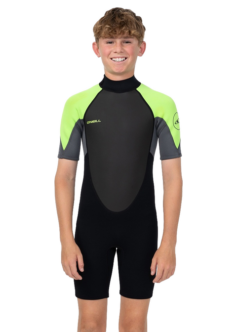 ONeill Boys Reactor 2mm BZ SS Spring Suit Wetsuit