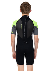ONeill Boys Reactor 2mm BZ SS Spring Suit Wetsuit