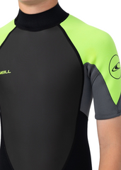 ONeill Boys Reactor 2mm BZ SS Spring Suit Wetsuit