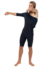 ONeill Mens HyperX FL 2mm CZ SS Spring Suit Wetsuit