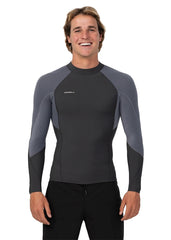 ONeill Mens Hyperfreak 2mm LS Wetsuit Jacket