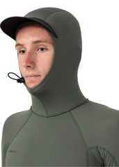 ONeill Mens Hyperfreak Skins Hooded LS Rashie
