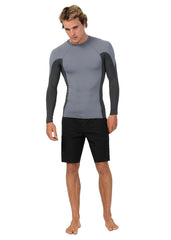 ONeill Mens Hyperfreak Skins LS Rashie