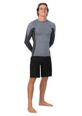 ONeill Mens Hyperfreak Skins LS Rashie