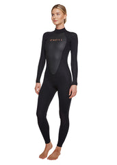 ONeill Womens 3/2mm Reactor II Back Zip Steamer
