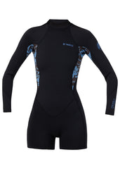 ONeill Womens Bahia 2mm BZ LS Spring Suit Wetsuit