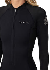 ONeill Womens Neo Skins 1mm FZ LS Spring Suit Wetsuit