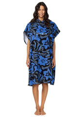 ONeill Womens Seawater Floral Hooded Towel