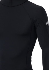 ONeill Mens Hyperfreak Skins Hooded LS Rashie