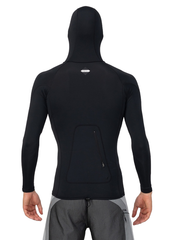 ONeill Mens Hyperfreak Skins Hooded LS Rashie
