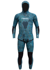 Ocean Hunter Mens Chameleon Extreme 3mm Lined 2 Piece Wetsuit