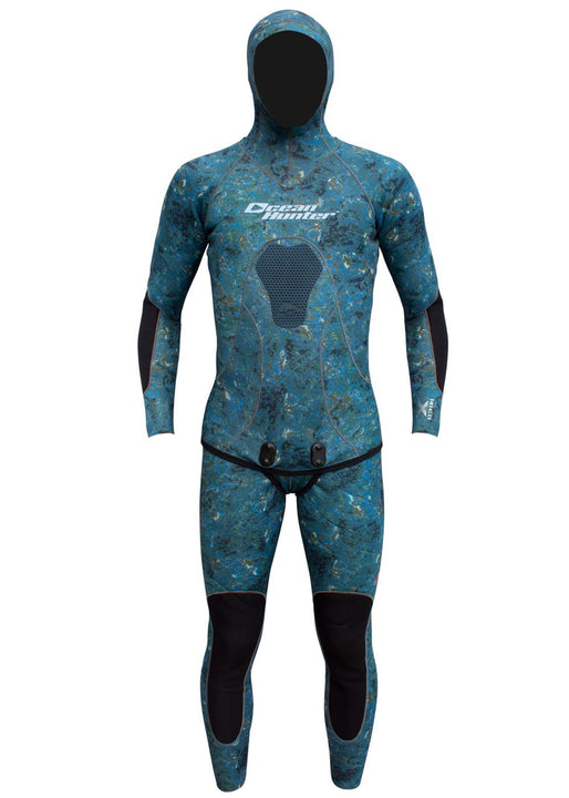 Ocean Hunter Mens Chameleon Extreme 3mm Lined 2 Piece Wetsuit