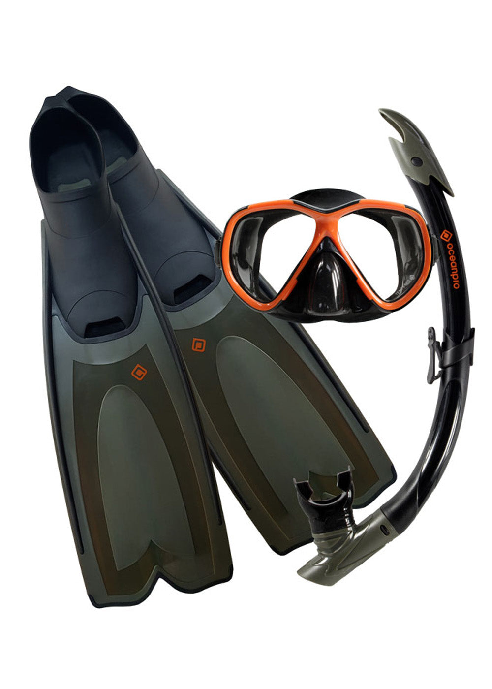 Ocean Pro Mallacoota Mask Snorkel Fin Set