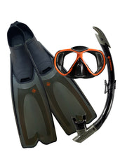 Ocean Pro Mallacoota Mask Snorkel Fin Set