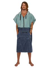 Ocean & Earth Mens Horizon Zipper Hooded Towel