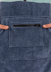 Ocean & Earth Mens Horizon Zipper Hooded Towel