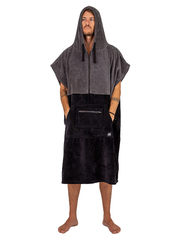 Ocean & Earth Mens Horizon Zipper Hooded Towel