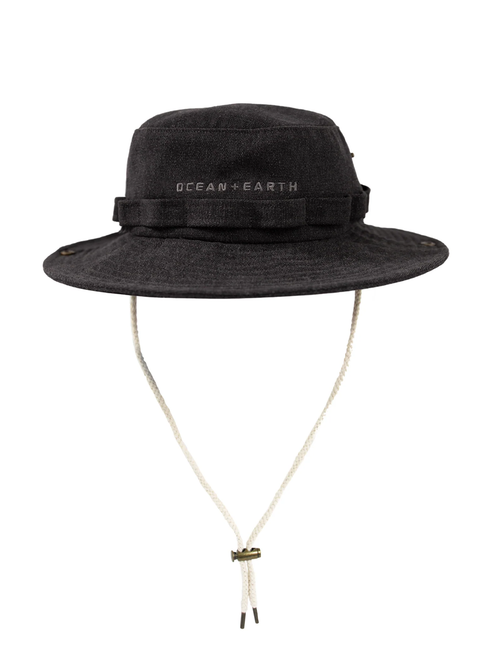 Ocean & Earth Wide Brim Canvas Hat