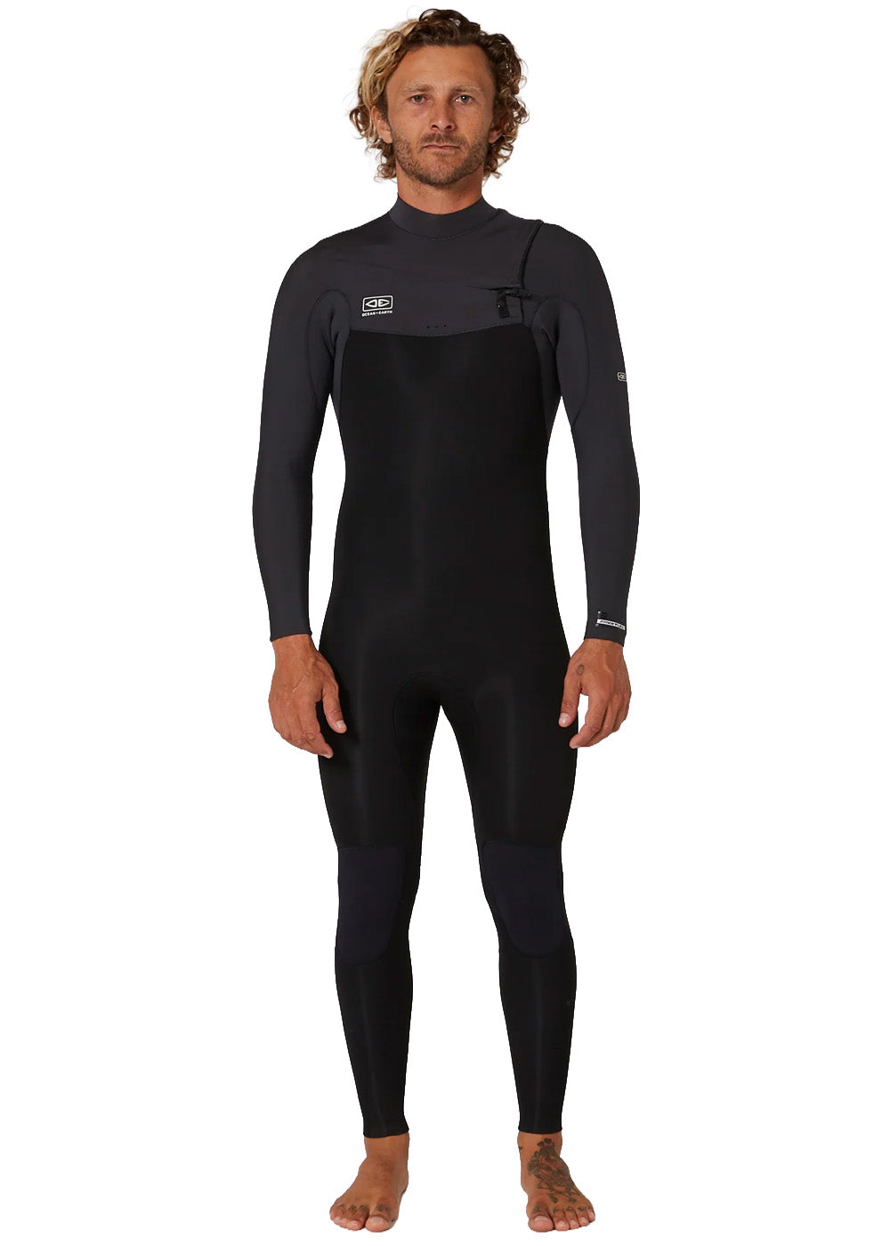 Ocean & Earth Mens Free Flex 3/2mm CZ Steamer Wetsuit