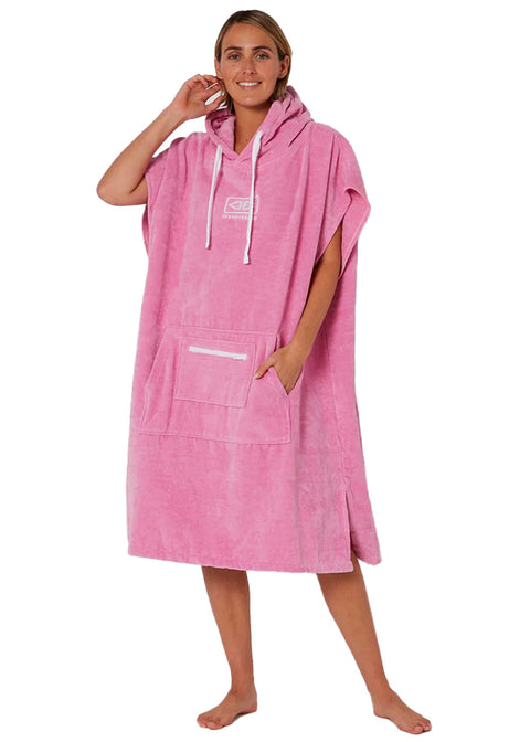 Ocean & Earth Womens Zipper Pocket Hooded Towel