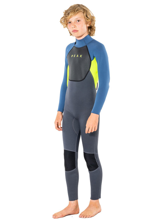 Peak Junior Energy 3/2mm GB Back Zip Steamer Wetsuit