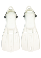 Adreno Manta Mask - Snorkel - Fin Pack White