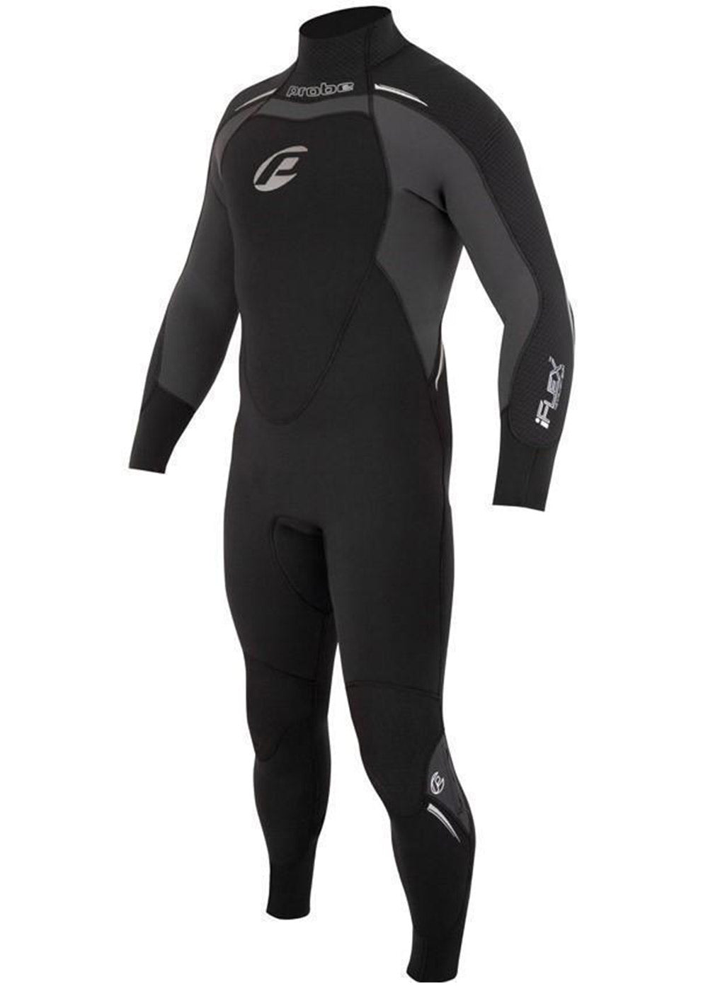 Probe 'iFlex' Semi-Dry 3mm Scuba Wetsuits - Mens
