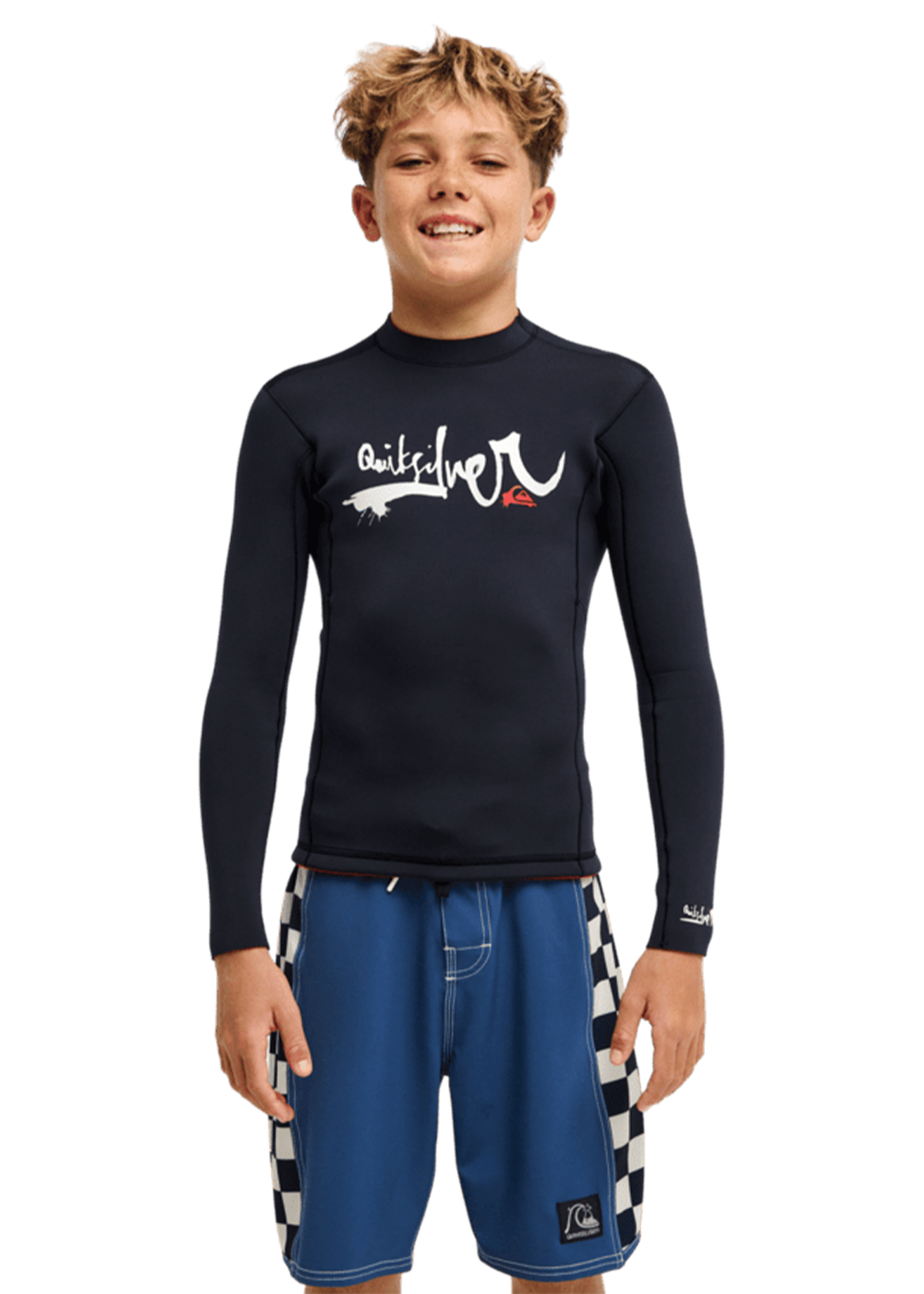 Quiksilver Boys Young Guns 1.5mm Reversible Wetsuit Jacket