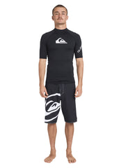 Quiksilver Mens All Time SS Lycra Rashie