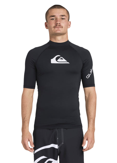 Quiksilver Mens All Time SS Lycra Rashie