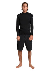 Quiksilver Mens Everyday Heater LS Lycra Rashie