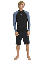 Quiksilver Mens Everyday Heater LS Lycra Rashie