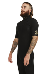 Quiksilver Mens Everyday Sessions 2mm CZ GBS SS Steamer Wetsuit