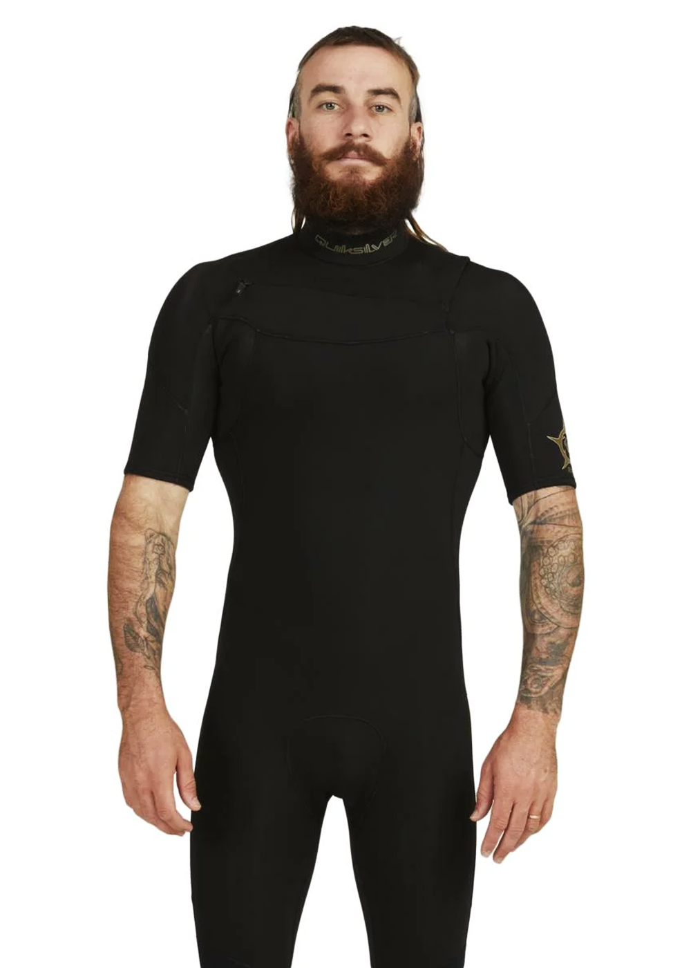Quiksilver Mens Everyday Sessions 2mm CZ GBS SS Steamer Wetsuit