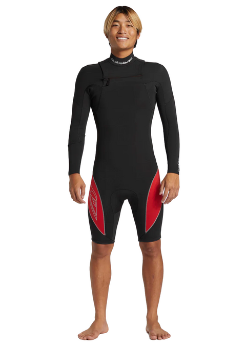 Quiksilver Mens Mercury 2mm GBS CZ LS Spring Suit Wetsuit