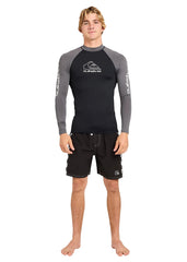 Quiksilver Mens On Tour LS Lycra Rashie
