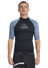 Quiksilver Mens On Tour SS Lycra Rashie