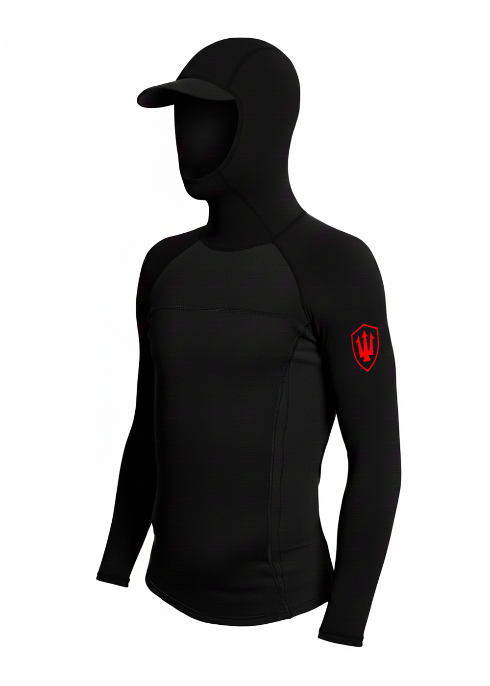 FK Mens 1mm Neo Lycra Hooded Wetsuit Jacket