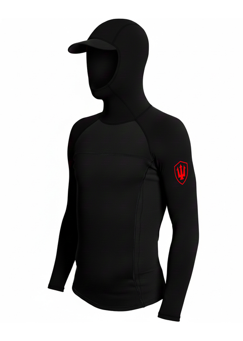 FK Mens 1mm Neo Lycra Hooded Wetsuit Jacket