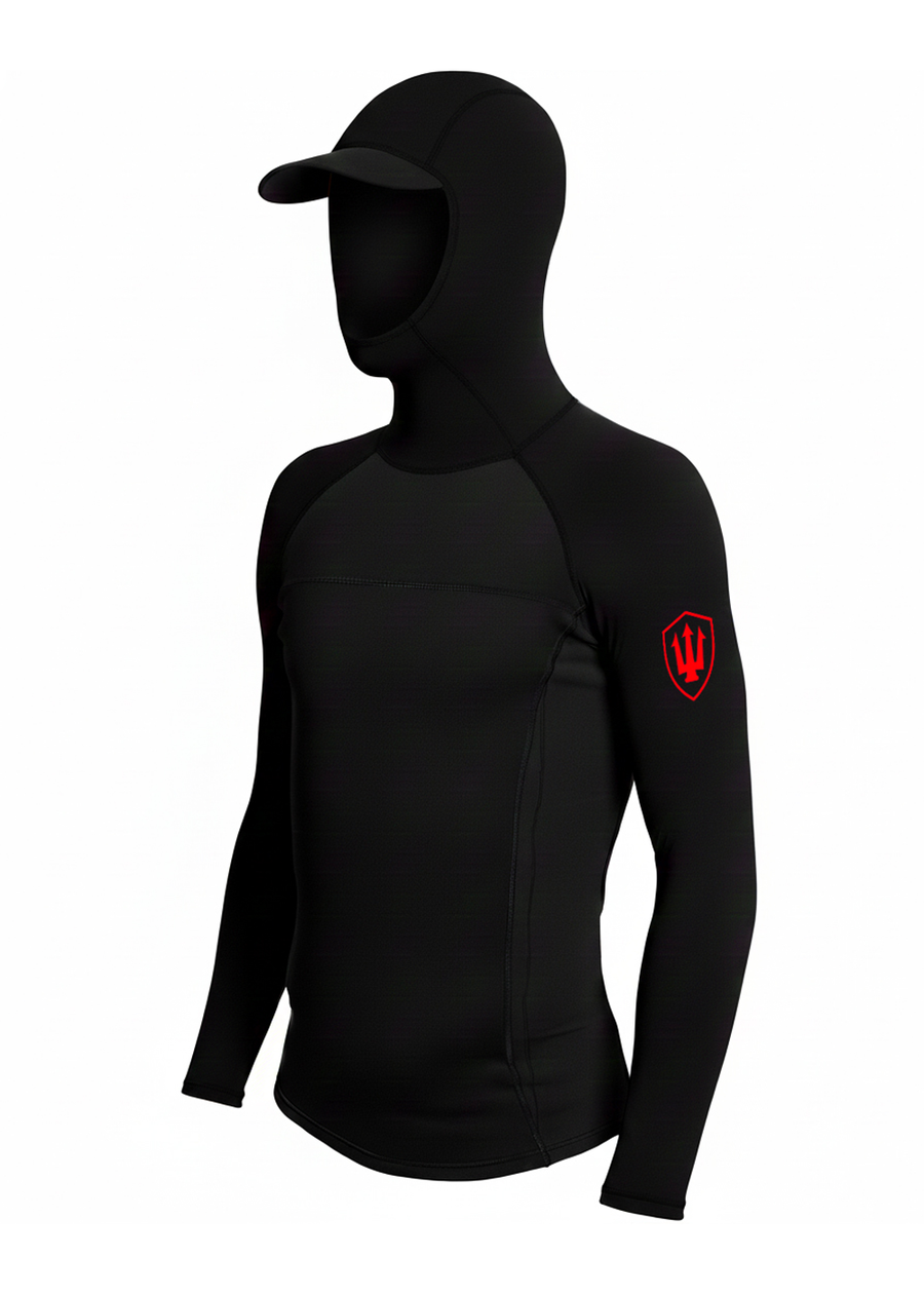 FK Mens 1mm Neo Lycra Hooded Wetsuit Jacket