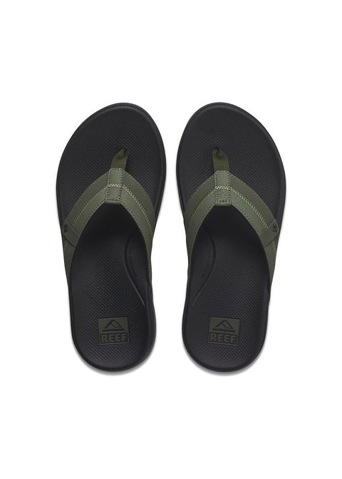 Reef Mens Cushion Phantom 2.0 Thongs 10 / Olive