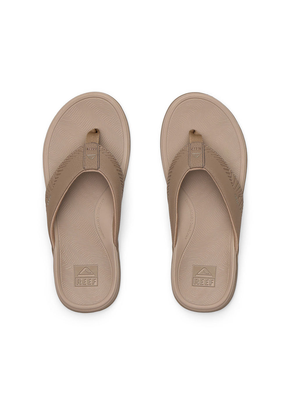 Reef Mens Offshore Thongs 13 / Tan