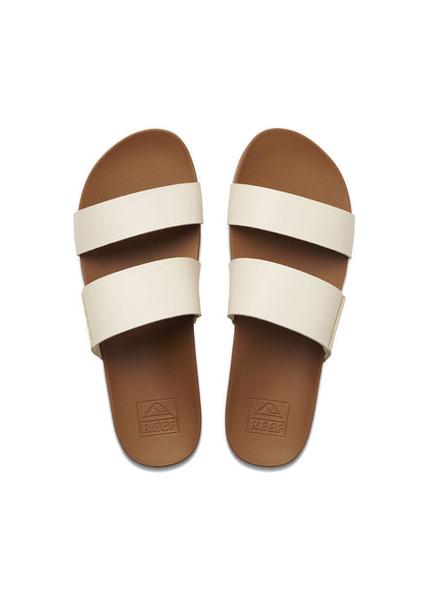 Reef Womens Cushion Vista Sandals 7 / White