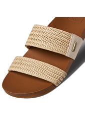 Reef Womens Vista Braid II Sandals 7 / Natural
