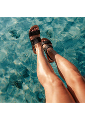 Reef Womens Water Vista Sandals 8 / Black