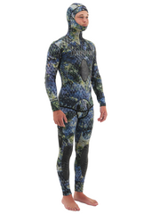 Riffe Mens Bommi-Tek 5mm Lined 2 Piece Wetsuit