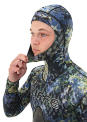 Riffe Mens Bommi-Tek 5mm Lined 2 Piece Wetsuit