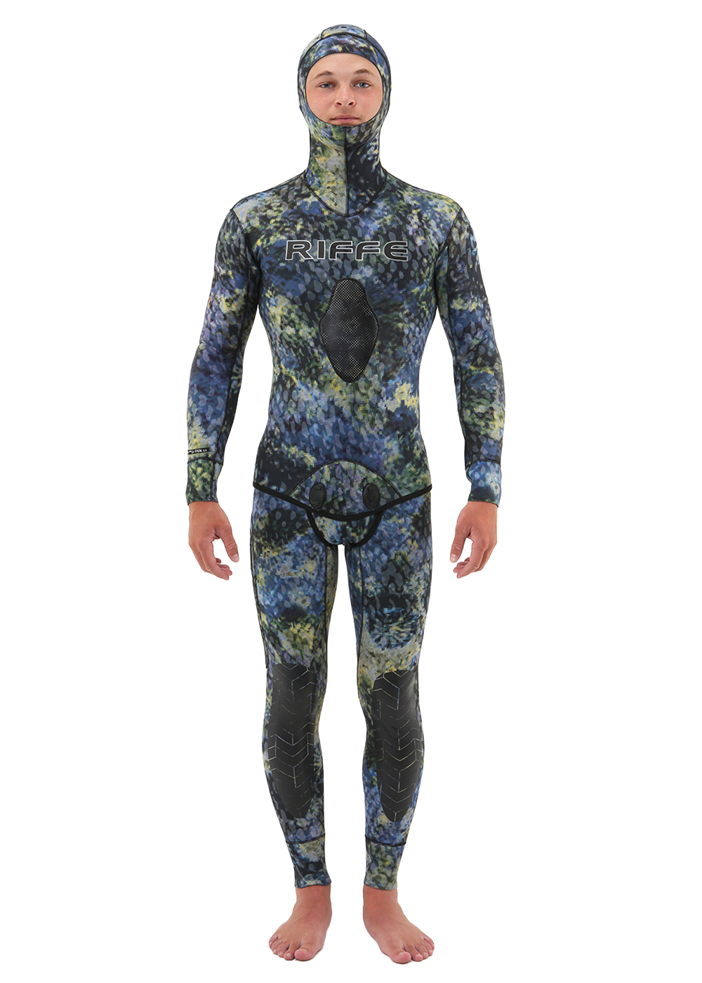Riffe Mens Bommi-Tek 3.5mm Lined 2 Piece Wetsuit